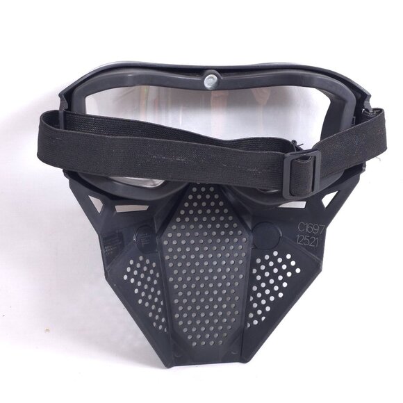 Nerf Rival Phantom Corps Protective Adjustable Face Mask Black White 2014 Hasbro - Picture 4 of 4